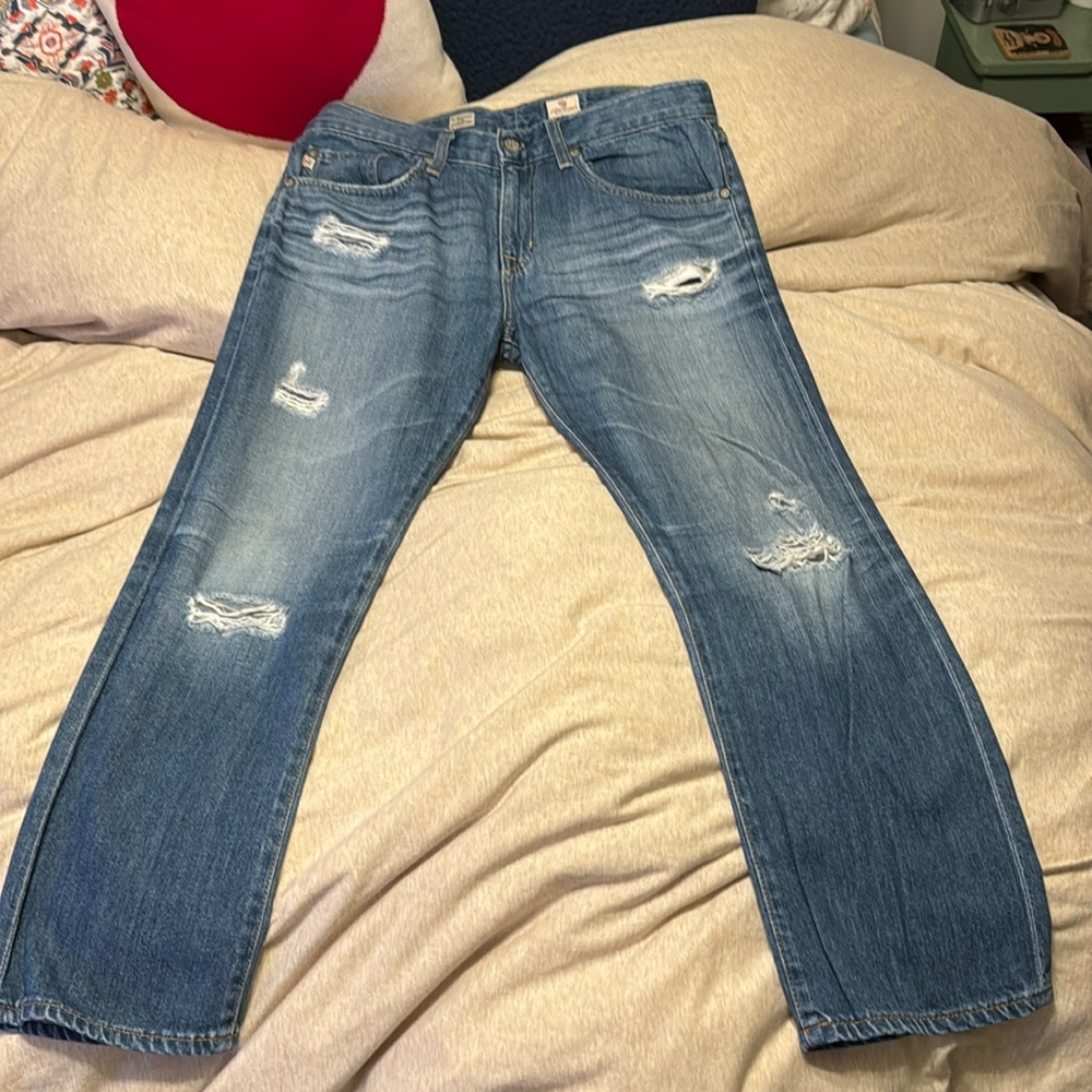 AG EX BOYFRIEND CROP